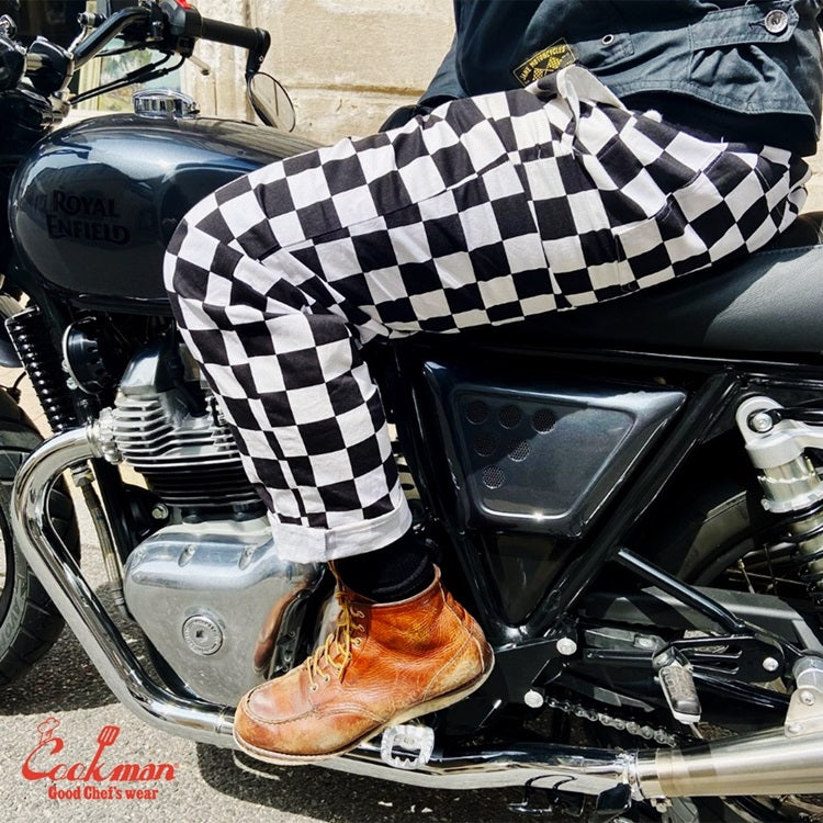 Chef Pants - Checker : Black