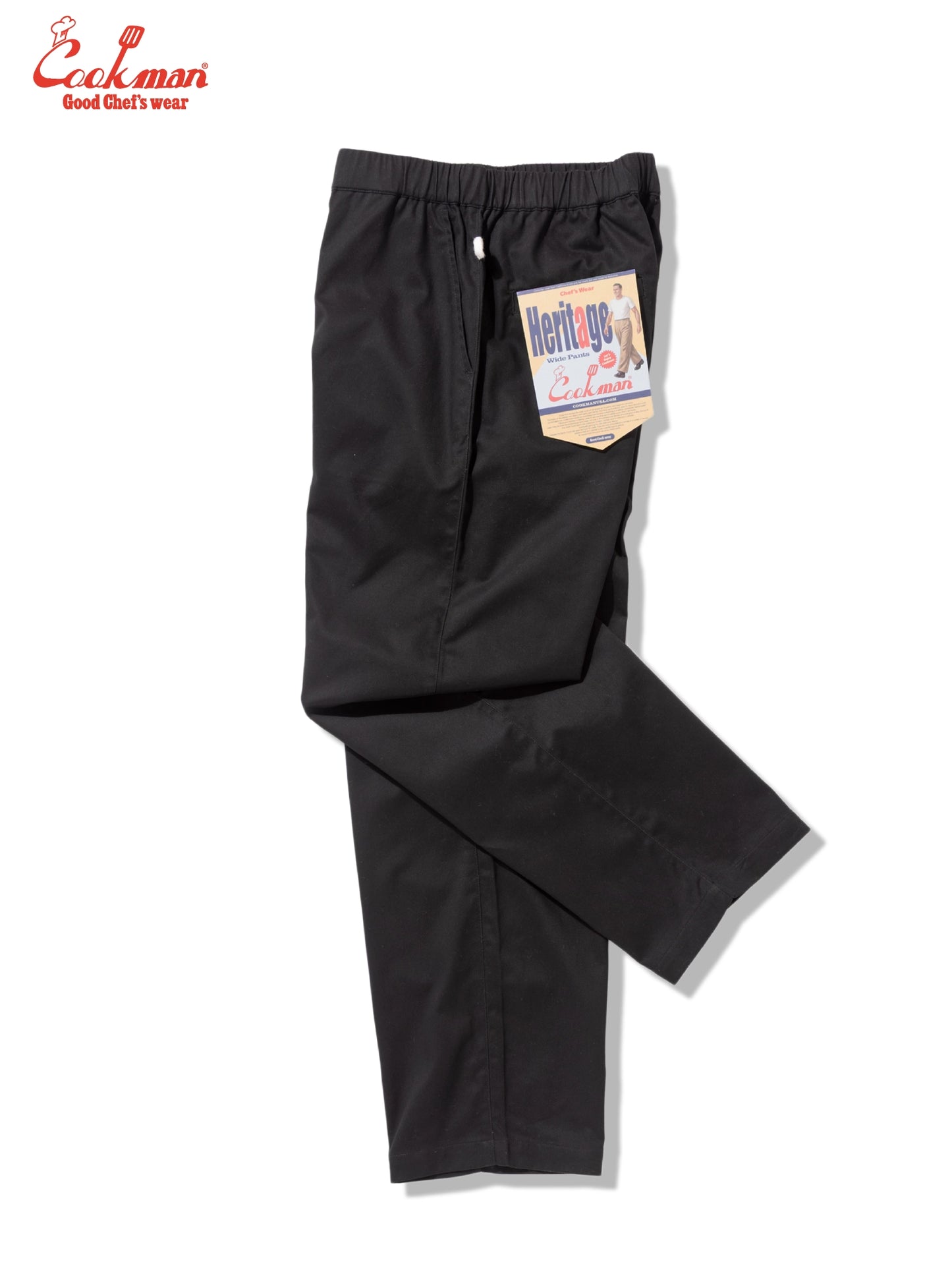 Heritage Wide Pants - Black