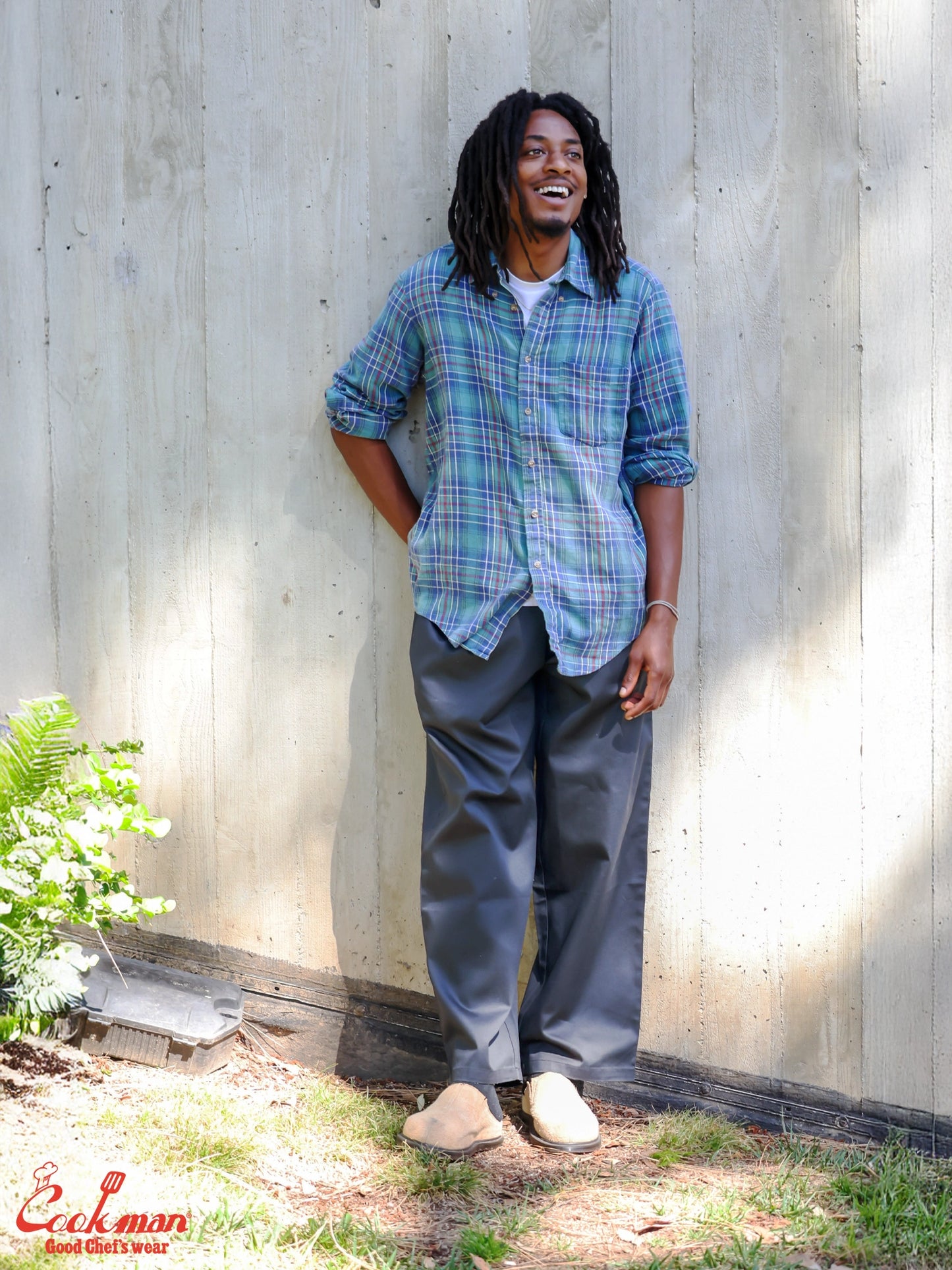 Chef Pants High-Wide - Charcoal Gray