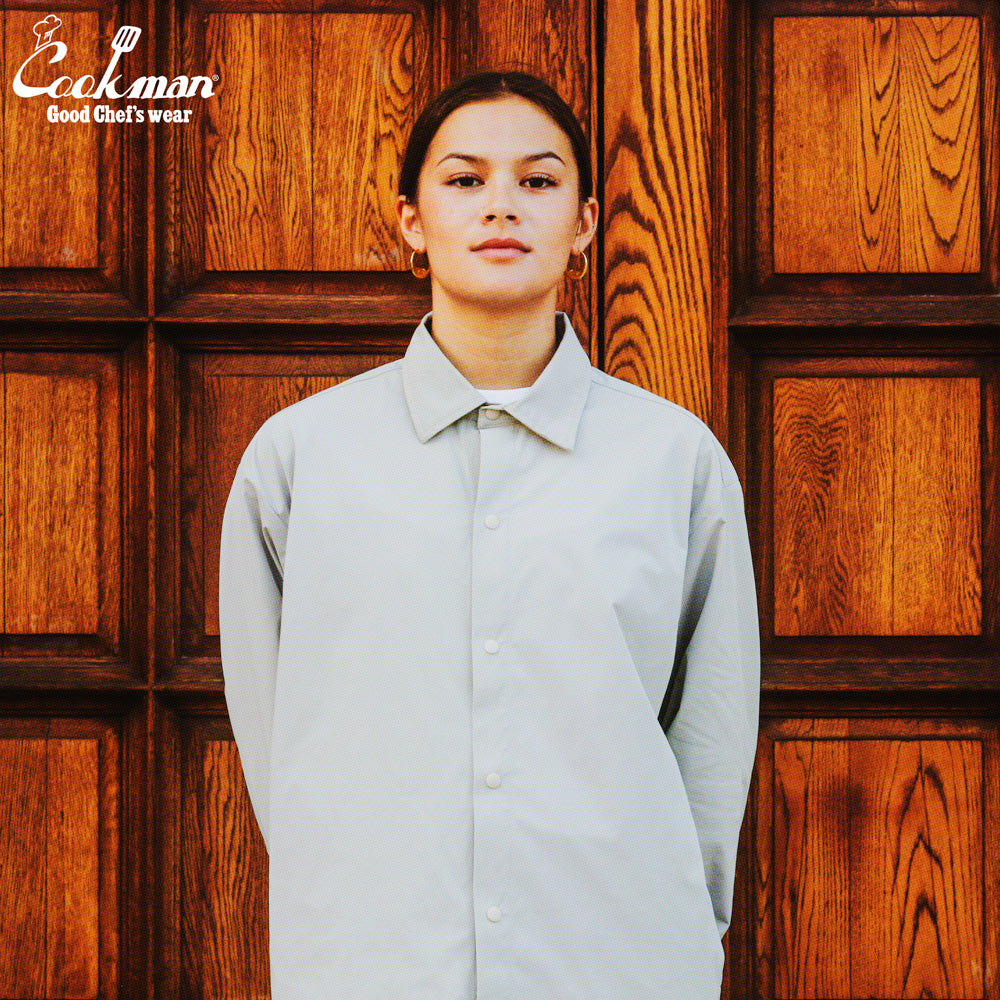 Cookman Work Shirts Long Sleeve - Beige