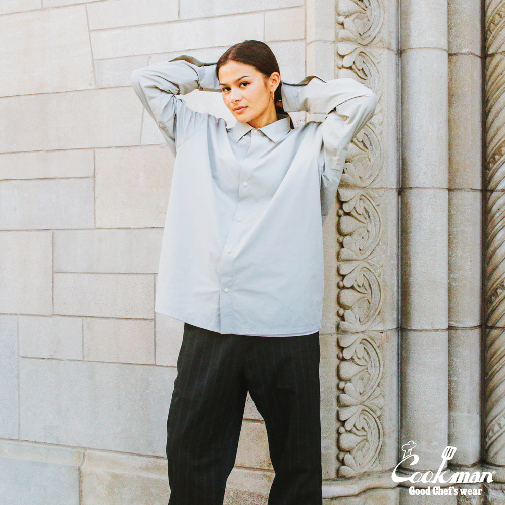 Cookman Work Shirts Long Sleeve - Beige