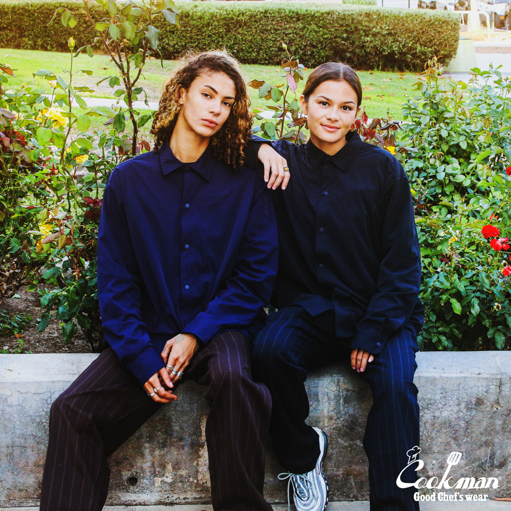 Cookman Work Shirts Long Sleeve - Black