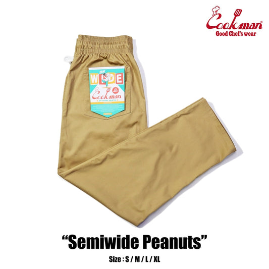 Cookman Chef Pants Semiwide : Peanuts