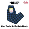 Cookman Chef Pants - Nel Buffalo Plaid : Blue