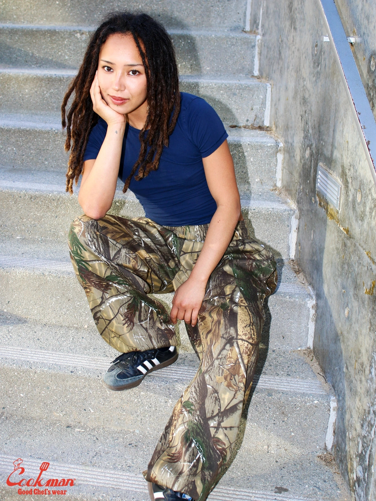 Chef Pants Semiwide -  Timber Camo