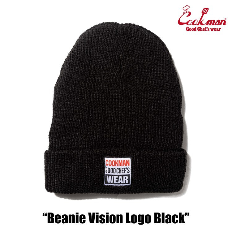 Cookman Beanie - Vision Logo : Black