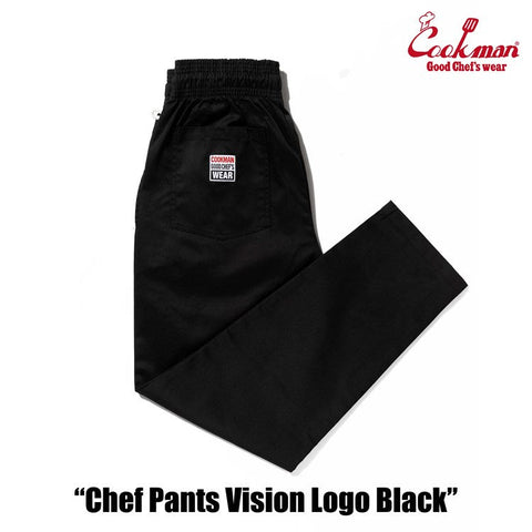 Cookman Chef Pants - Vision Logo : Black