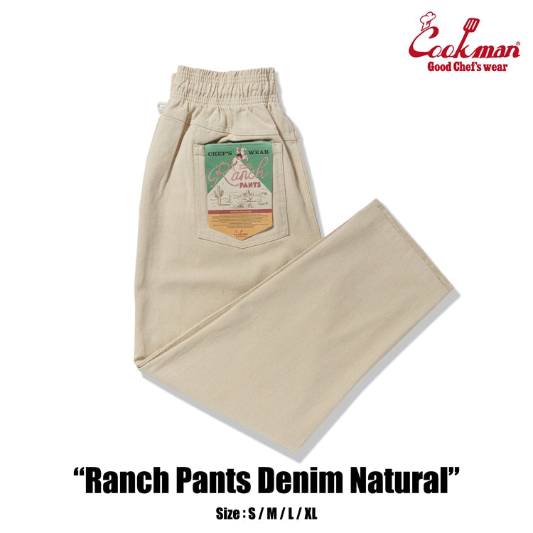 Cookman Ranch Pants - Denim : Natural