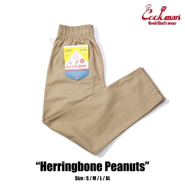 Chef Pants - Herringbone : Peanuts