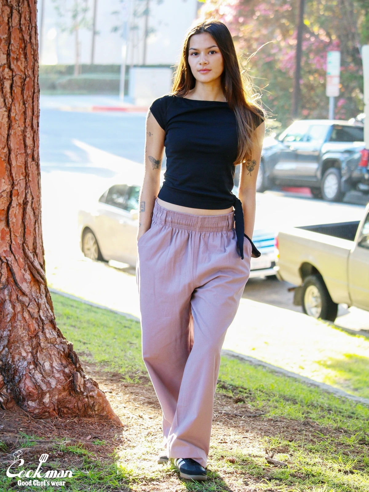 Carpenter's Pants :  Canvas - Grayish Pink