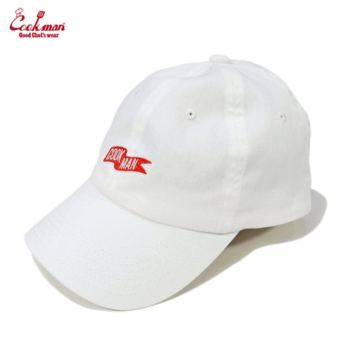 Low Cap - Flag : Blanc