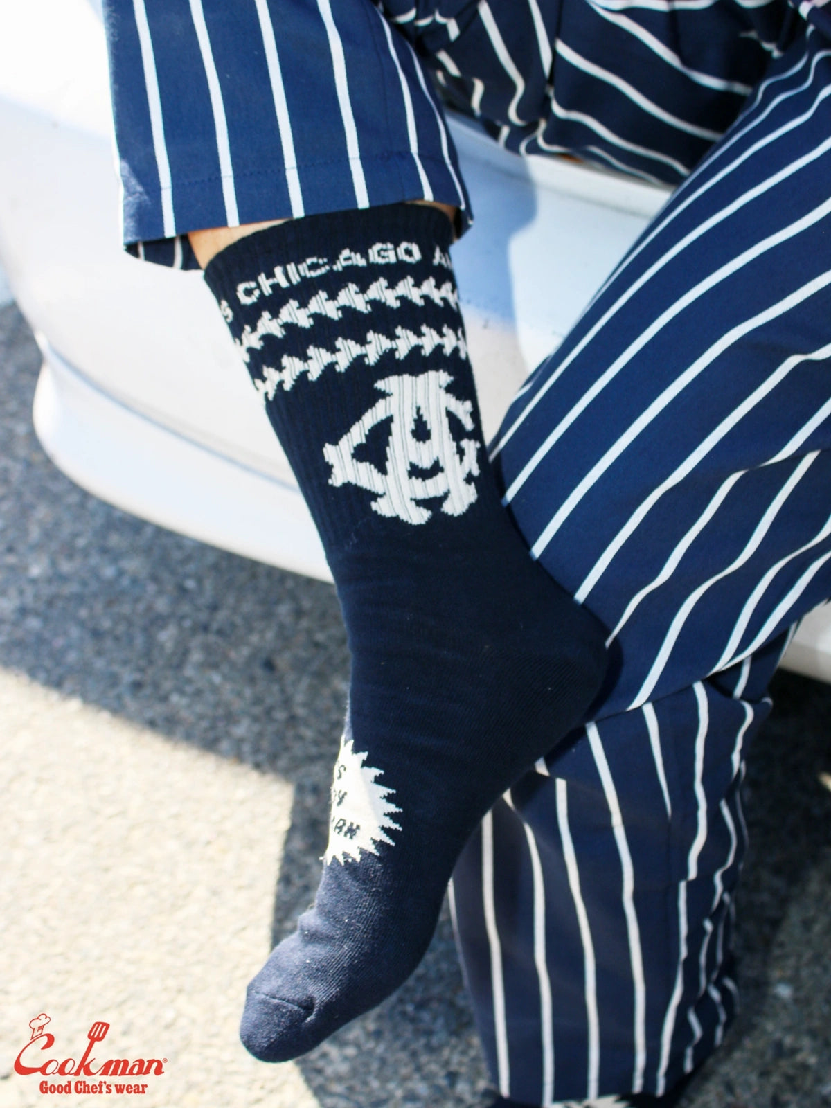 Rib Crew Socks -  CHICAGO AMERICAN GIANTS