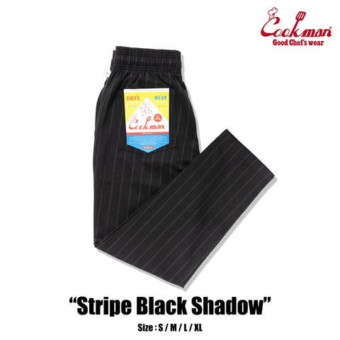 Chef Pants - Stripe Black shadow