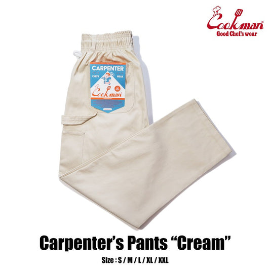 Cookman Carpenter's Pants : Cream