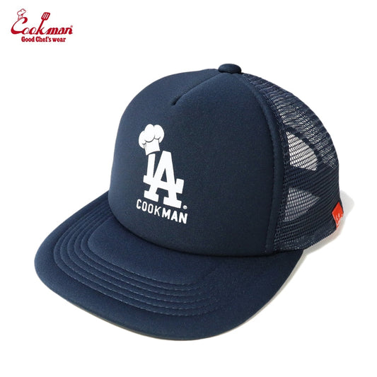 Cookman  Mesh Cap - Chef Hat LA : Navy