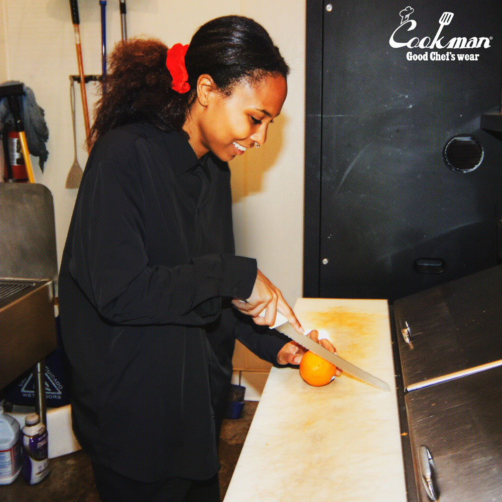 Cookman Work Shirts Long Sleeve - Black