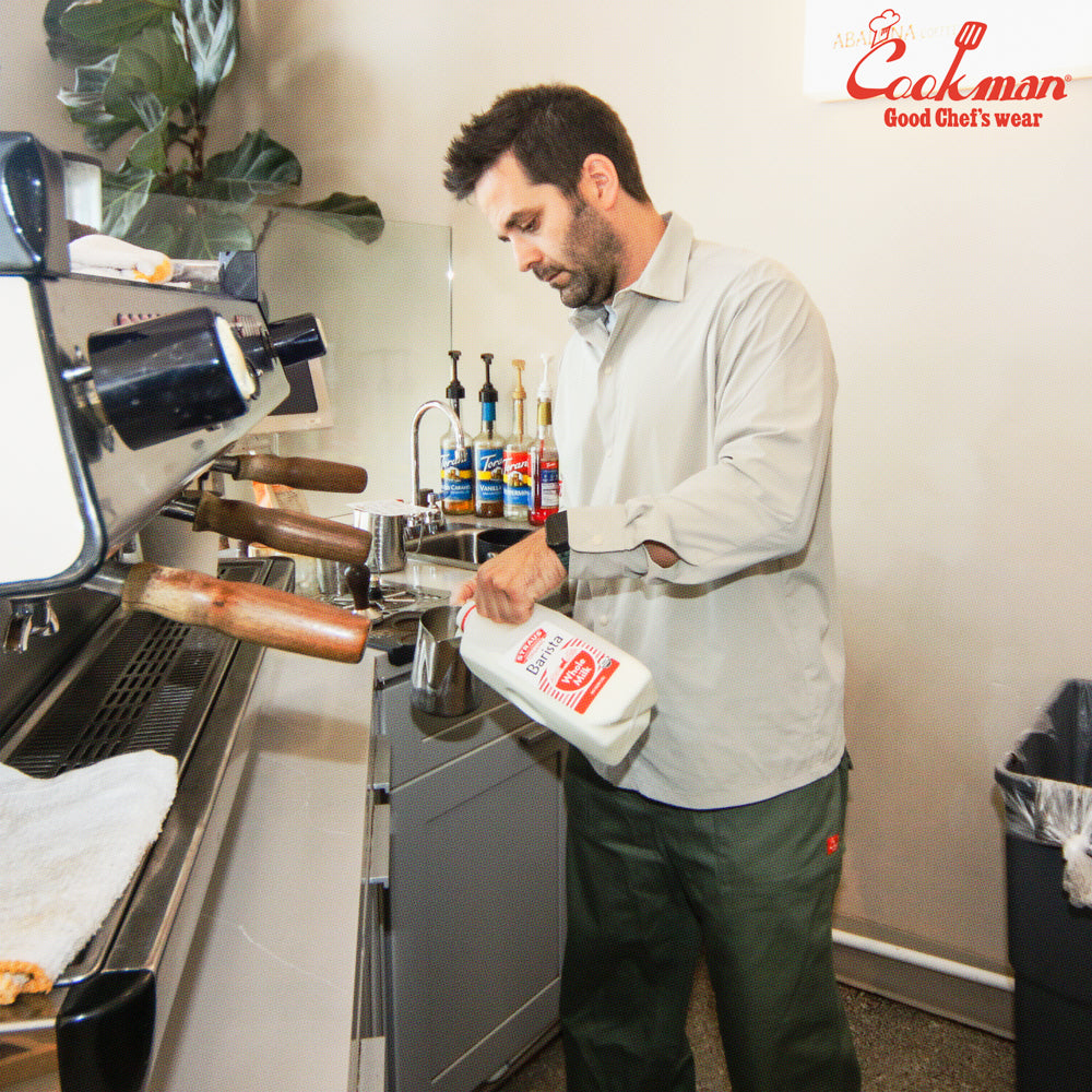 Cookman Work Shirts Long Sleeve - Beige