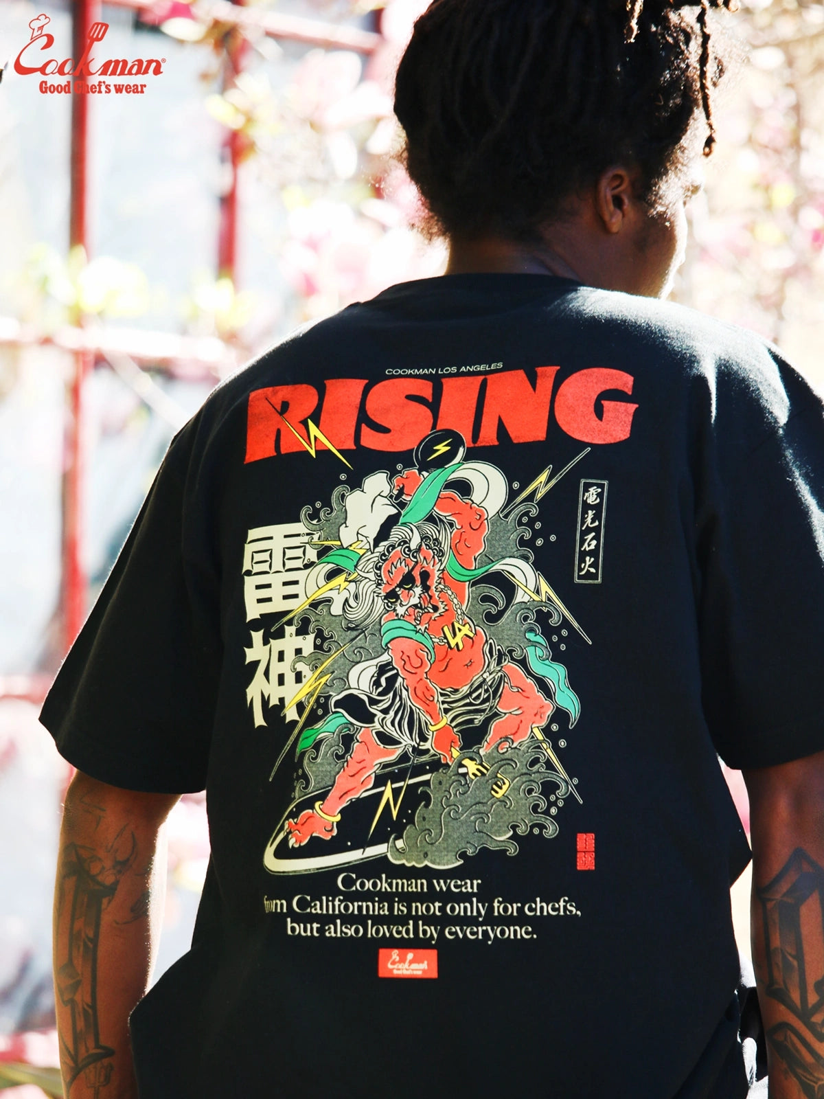 Tees - Rising : Black