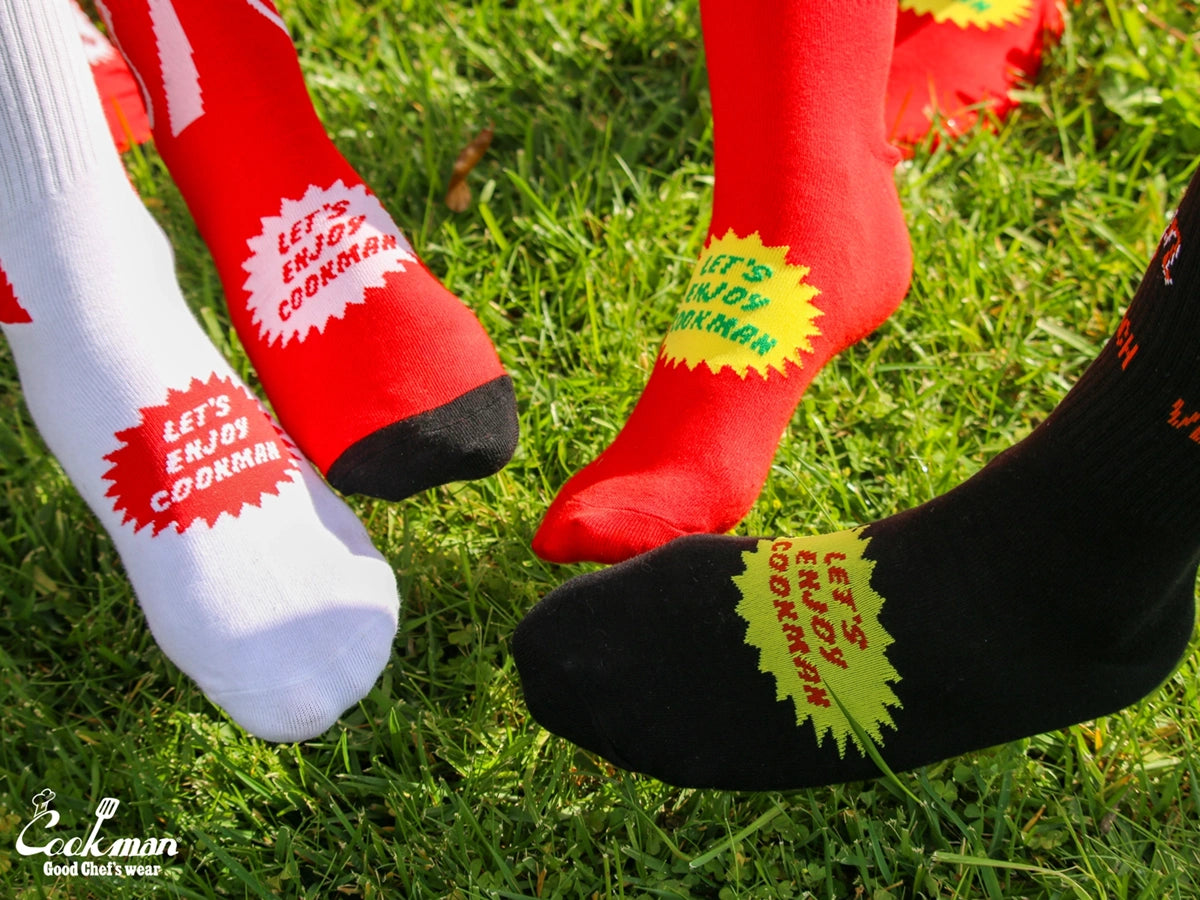Rib Crew Socks -  Beer Tie