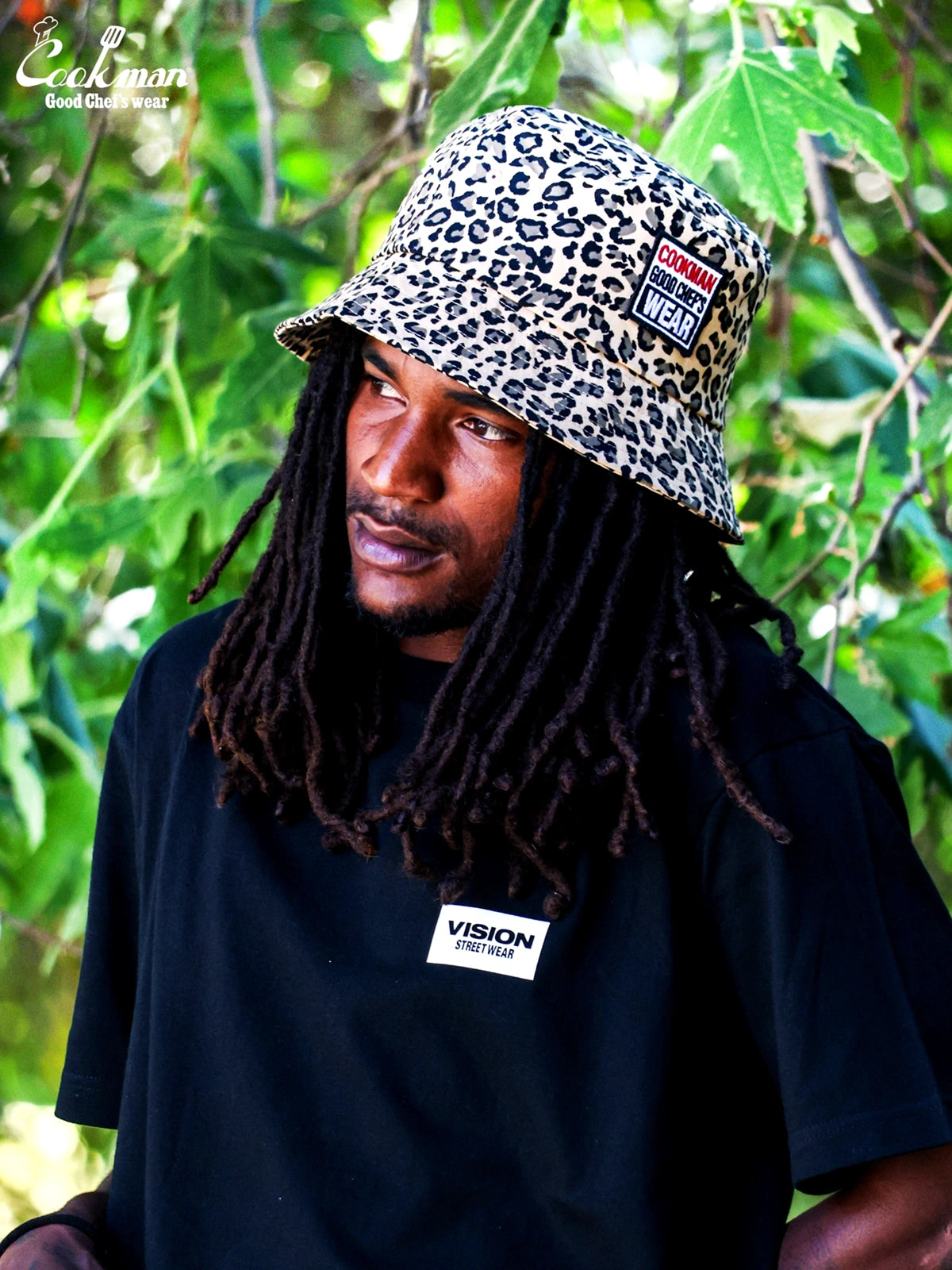 Bucket Hat - Vision Logo : Leopard