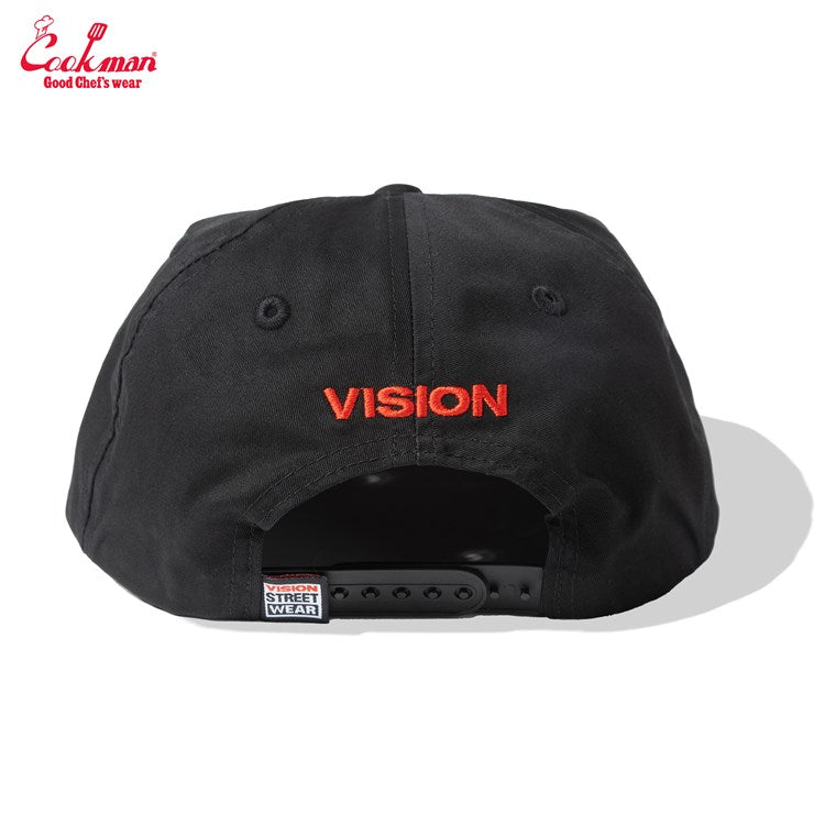 Cookman Cap - Vision Logo : Black