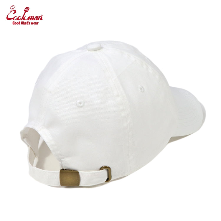 Cookman  Low Cap - Flag : Blanc