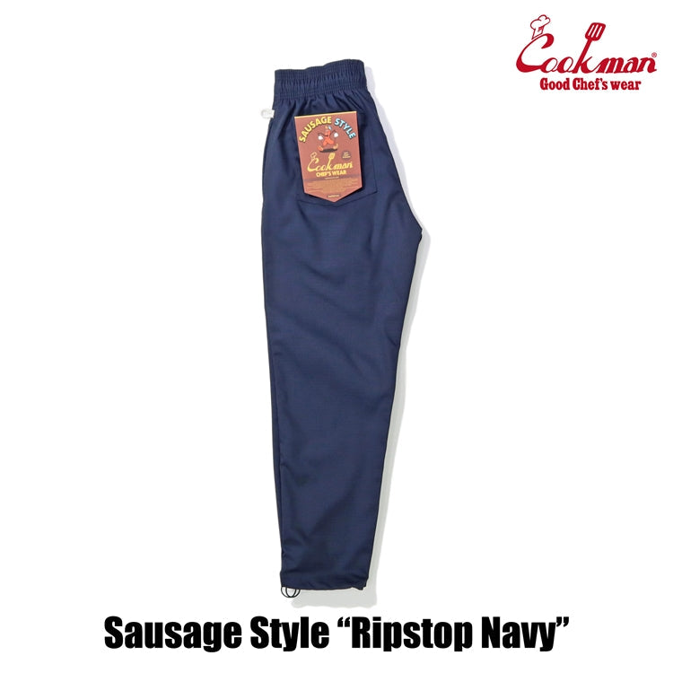 Chef Pants - Sausage Style Ripstop : Navy