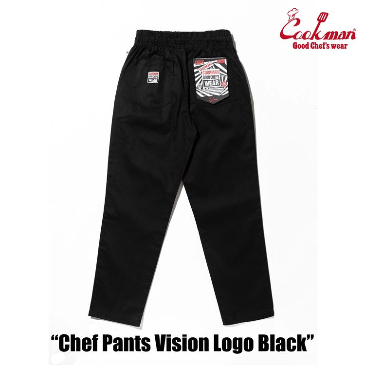 Cookman Chef Pants - Vision Logo : Black