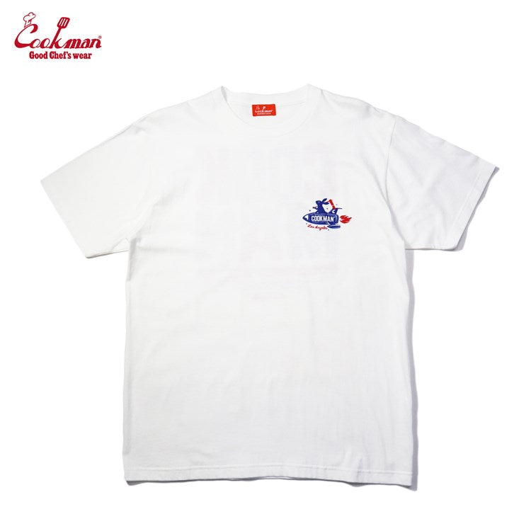 Cookman T-shirts - Rabbit : White