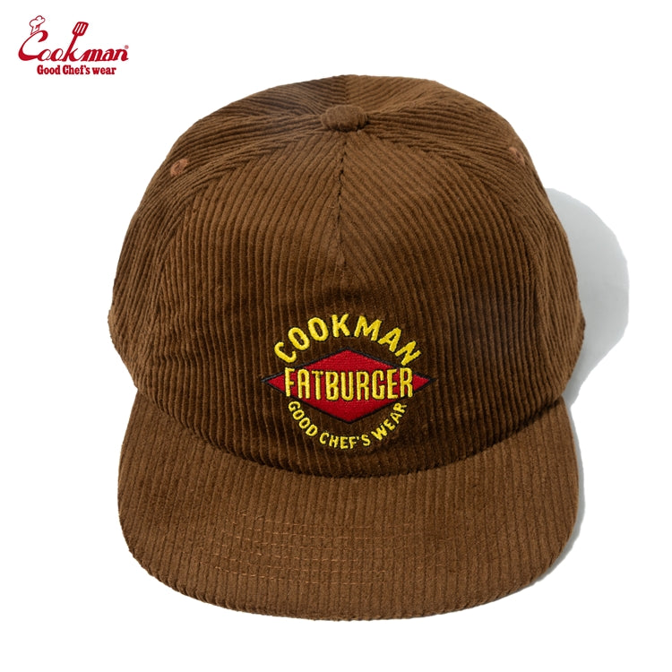 Cookman  Corduroy Cap - FAT : Brown