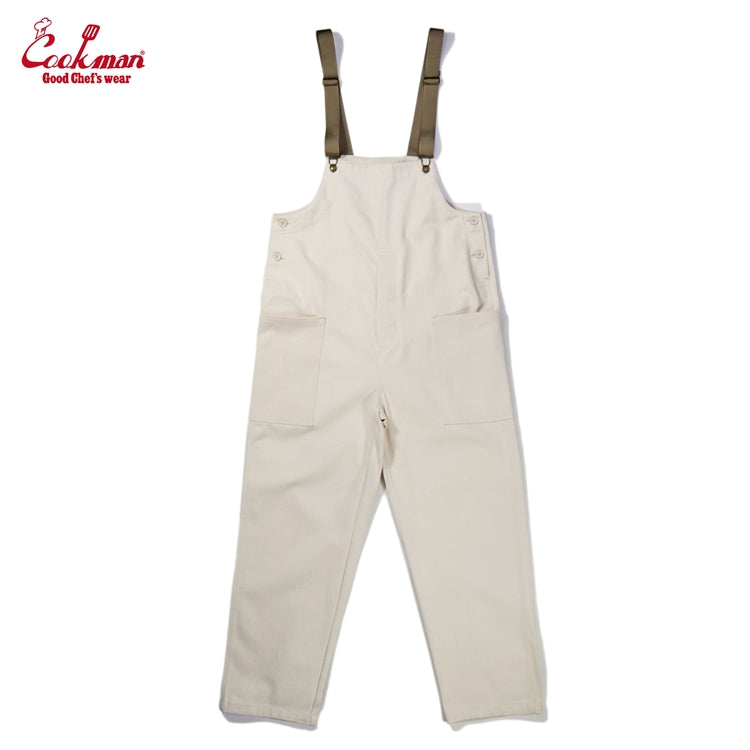 Cookman Fisherman's Bib Overall - Denim : Natural