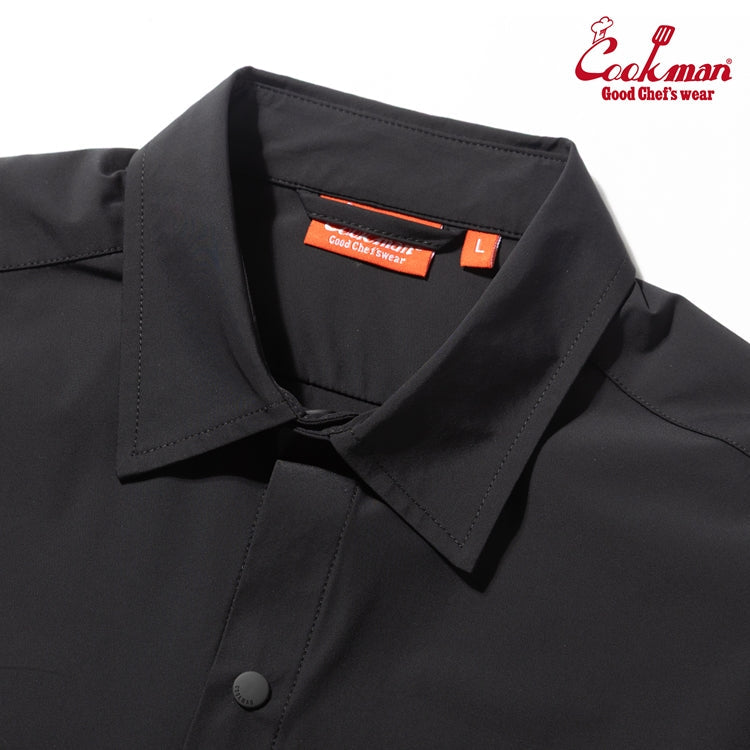 Cookman Work Shirts Long Sleeve - Black