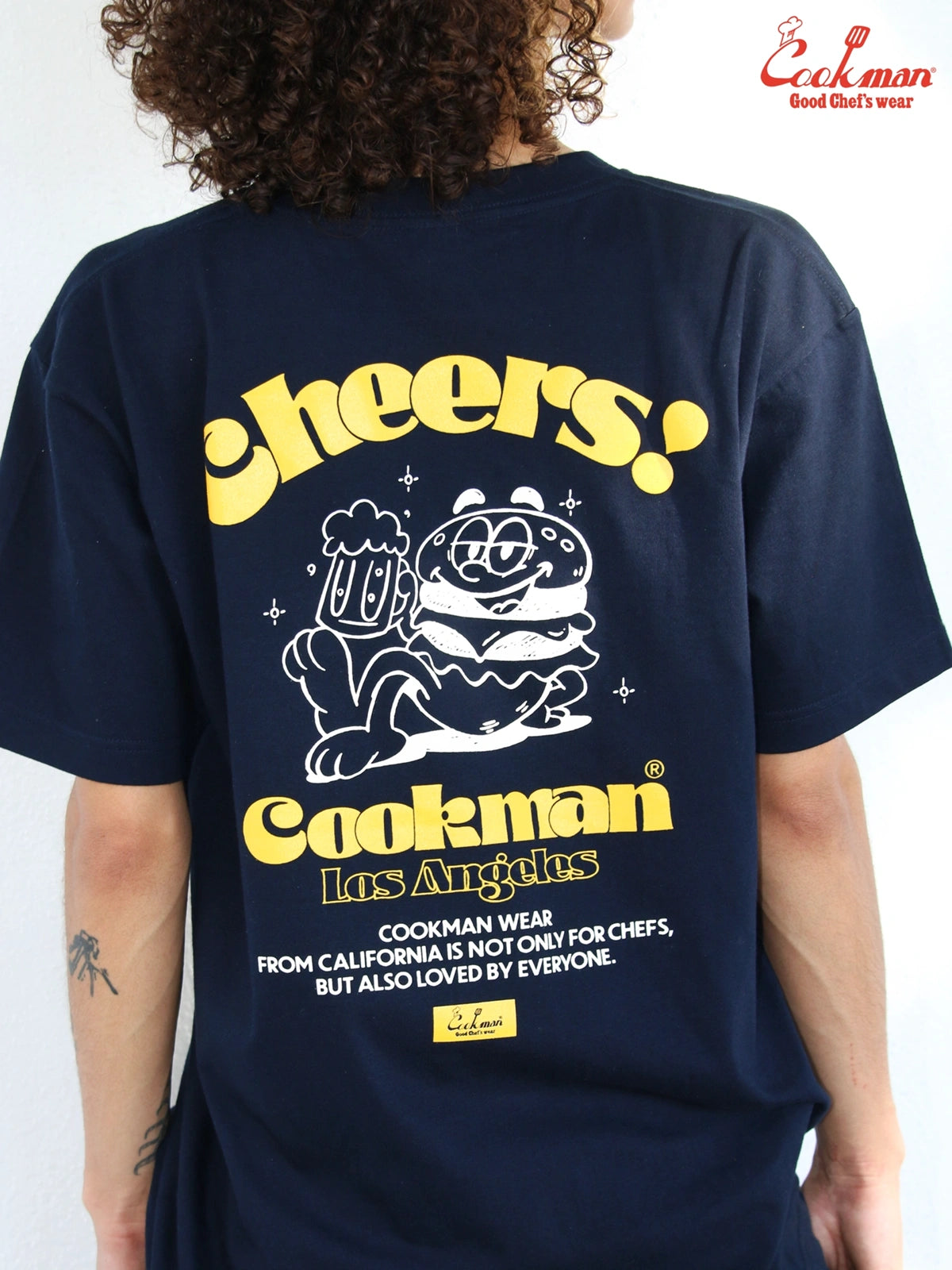 Tees - Cheers Burger : Navy