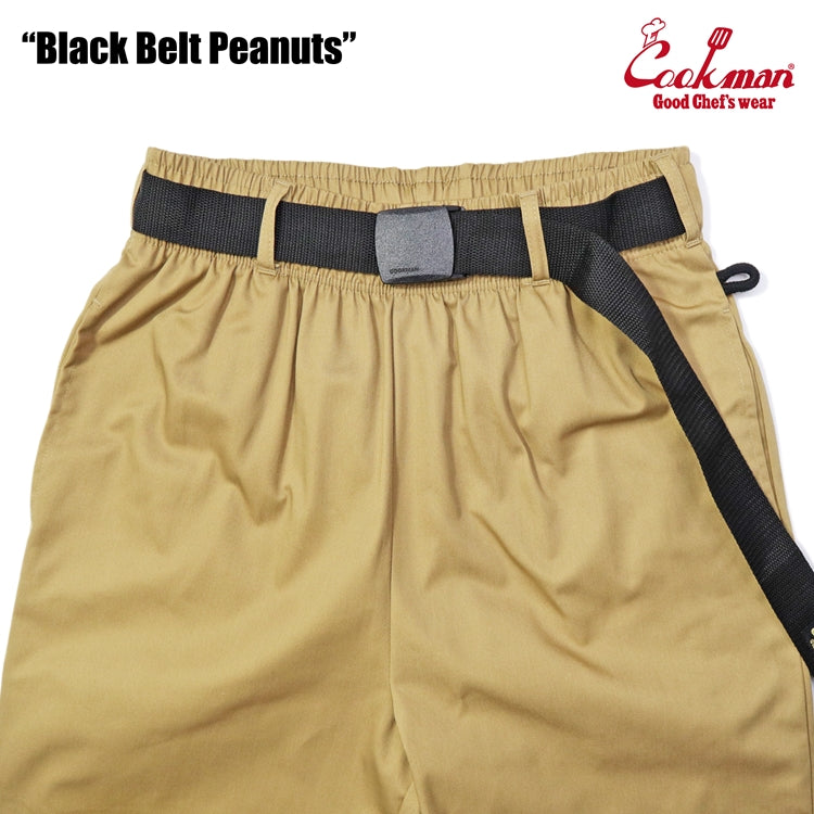 Cookman Chef Short Pants - Black Belt : Peanuts