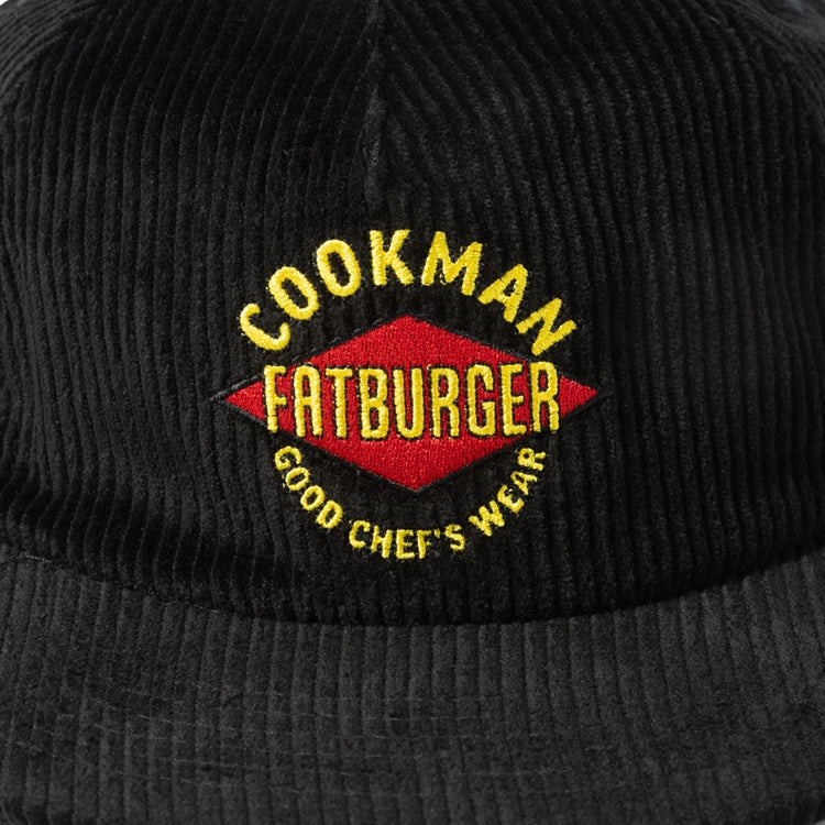 Cookman  Corduroy Cap - FAT : Black
