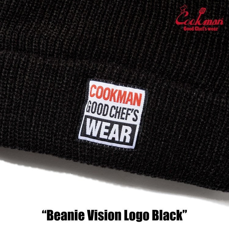 Cookman Beanie - Vision Logo : Black
