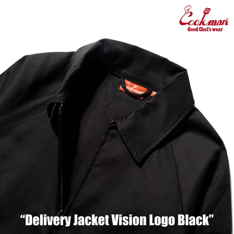 Cookman Delivery Jacket - Vision Logo : Black