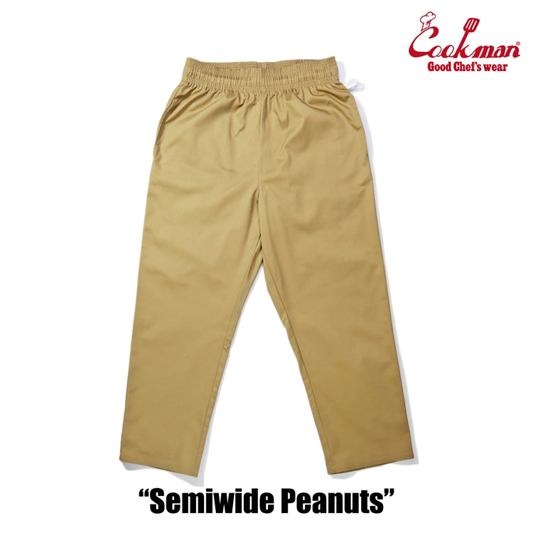 Cookman Chef Pants Semiwide : Peanuts