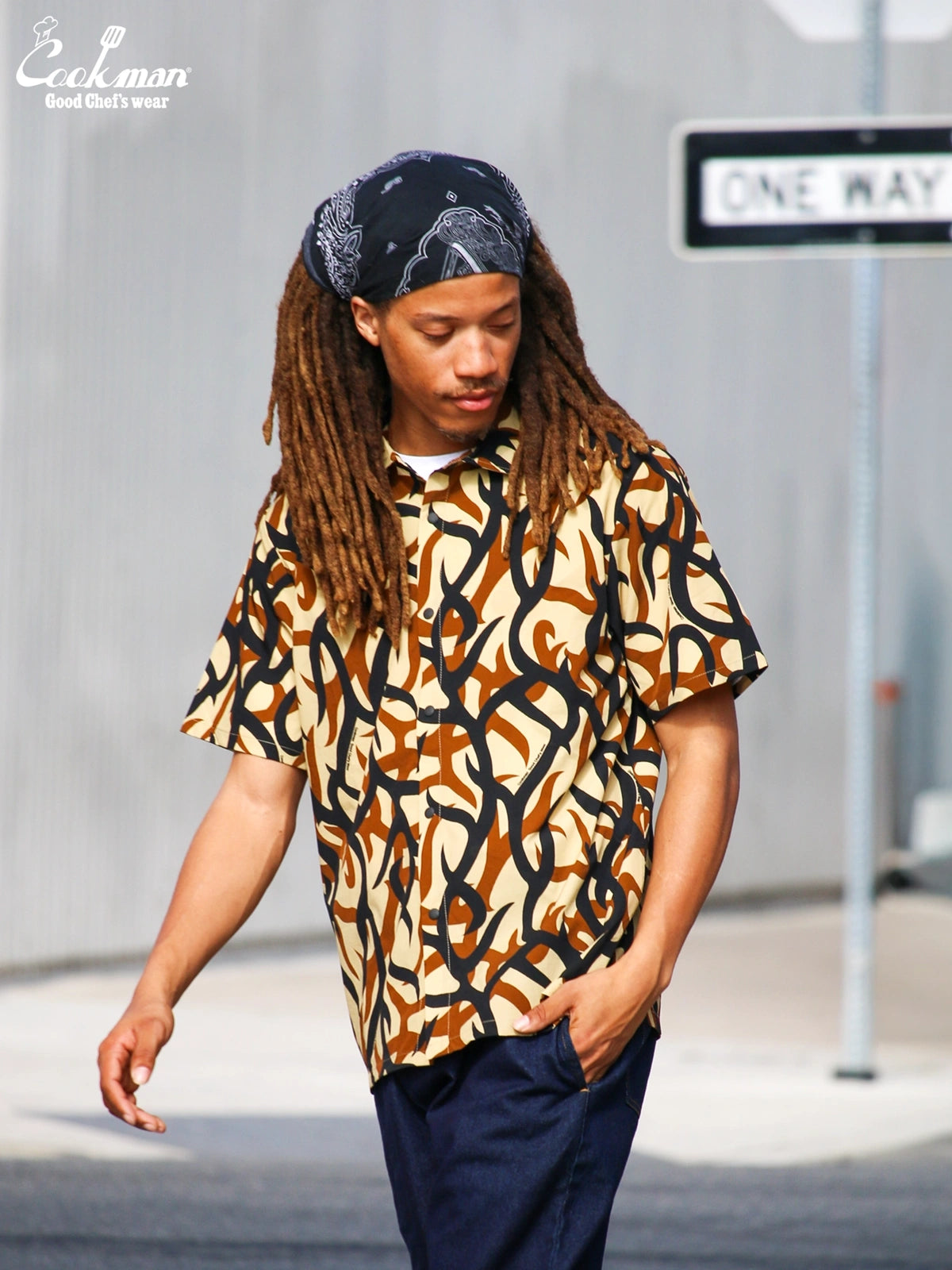 Work Shirts Short Sleeve Light - Tribal Camo : Beige