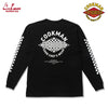 Cookman Long Sleeve Tees - FAT Checker : Black