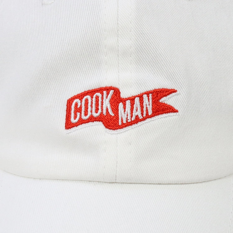 Cookman  Low Cap - Flag : Blanc