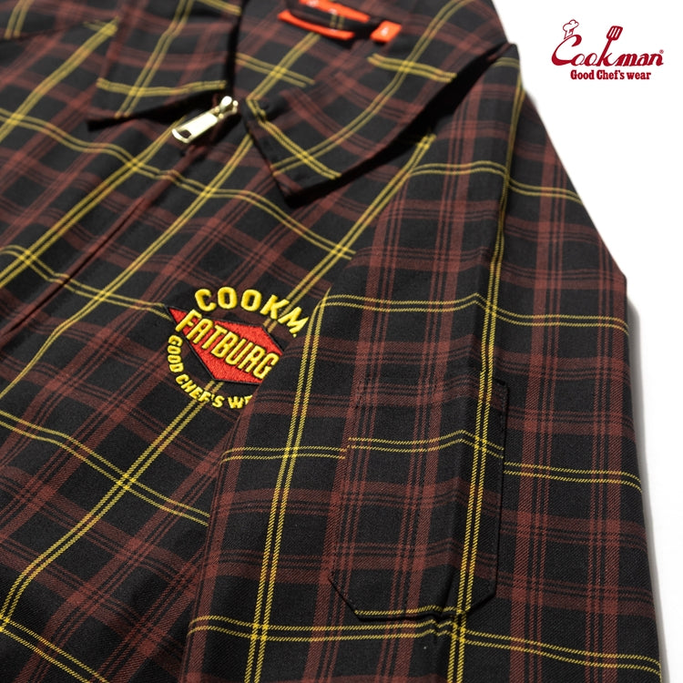 Cookman Delivery Jacket FAT - Tartan Check
