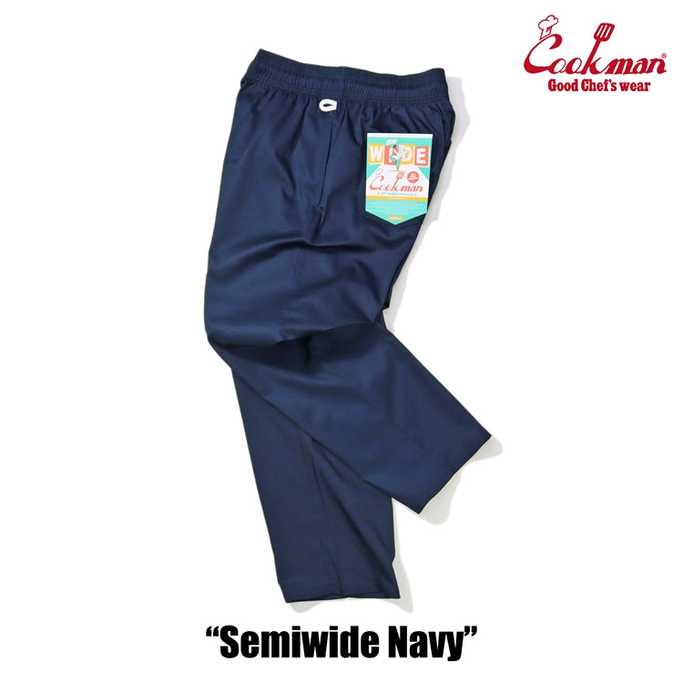 Cookman Chef Pants Semiwide : Navy