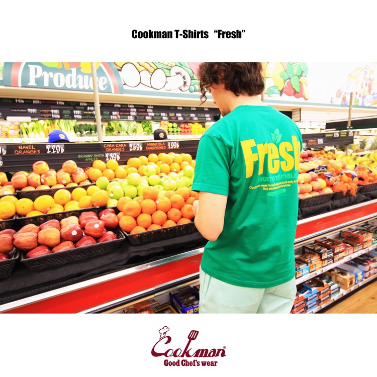 Cookman T-shirts - Fresh : Green