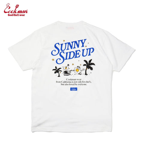 Cookman Tees - Sunny Side Up : White