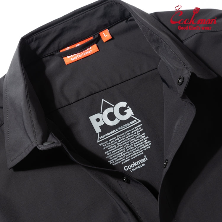 Cookman Work Shirts Long Sleeve - Black