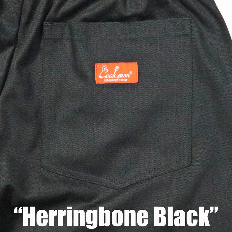 Cookman Chef Pants - Herringbone : Black