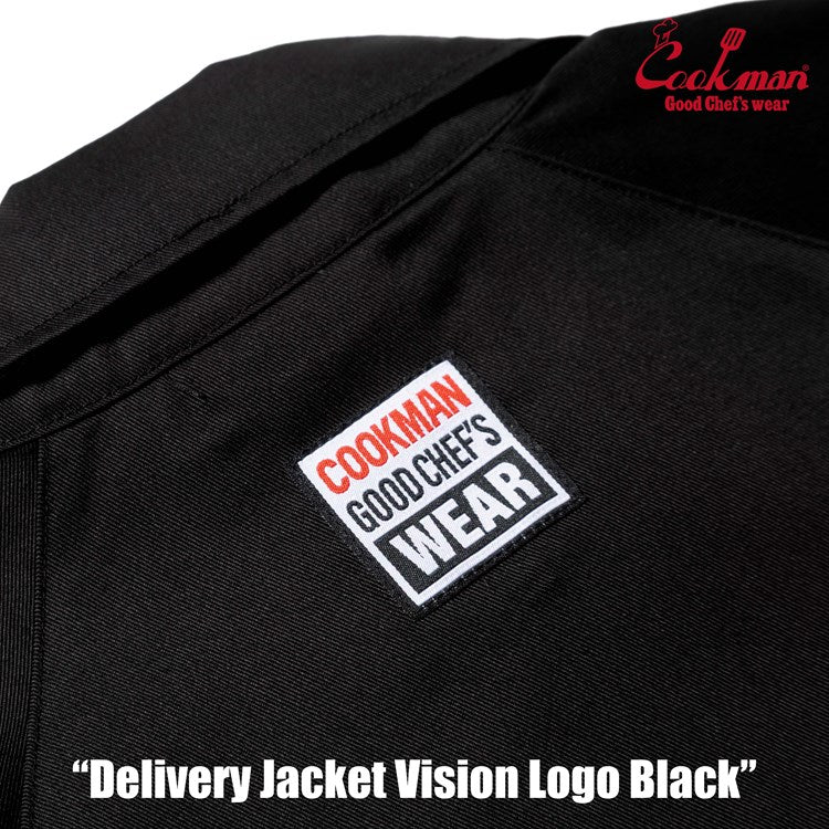 Cookman Delivery Jacket - Vision Logo : Black