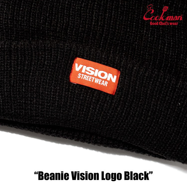 Cookman Beanie - Vision Logo : Black