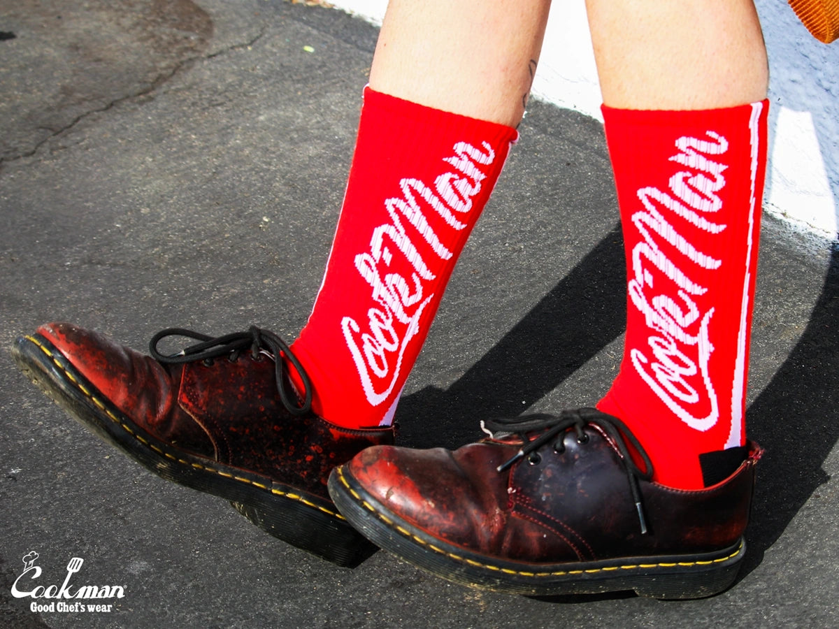 Rib Crew Socks -  Soda